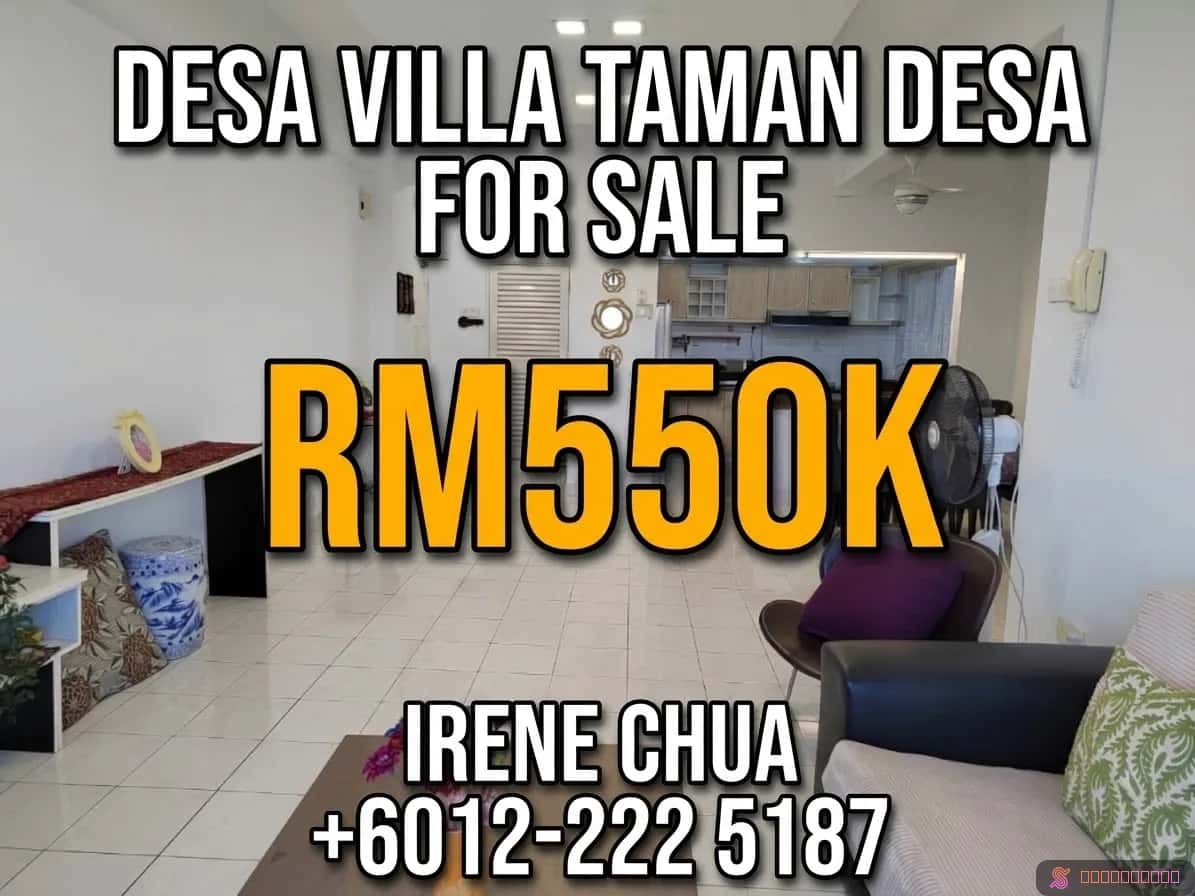 Desa Villa Taman Desa Condo For Sale